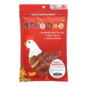 雞老大 串燒手工雞腿肉潔牙棒6入