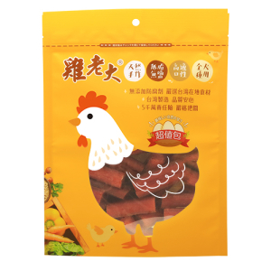 雞老大 短切臘香包腸雞肉嚼棒(超值包)350g±5%