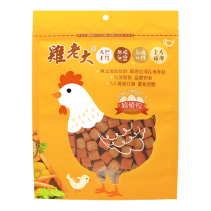 雞老大 鮭魚鮮蔬雞肉嚼錠(超值包)475g±5%
