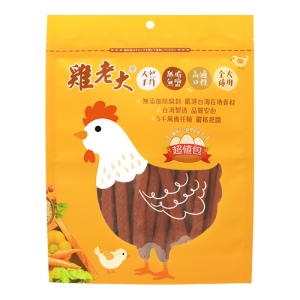 雞老大 軟性牛肉點心棒(牛肉+雞肉)(超值包)475g±5%